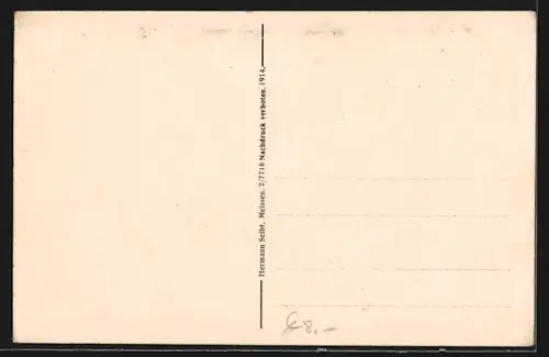 AK Garsten bei Steyr, Kloster von der Garstener Höhe aus gesehen