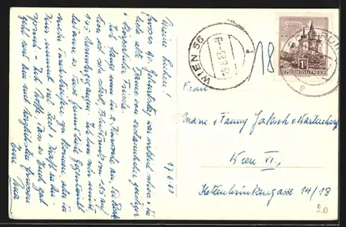 AK Schärding am Inn, Teilansicht mit Kurhaus