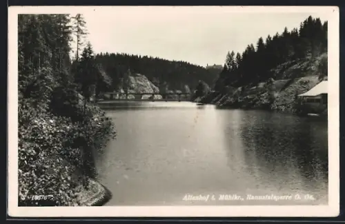 AK Altenhof /Mühlkr., An der Rannatalsperre