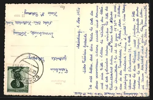 AK Schärding am Inn, Oberer Stadtplatz mit Geschäften