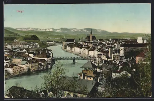 AK Steyr, Totalansicht mit Brücke