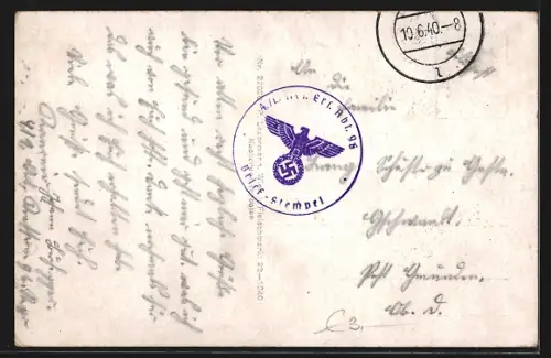 AK Steyr /O.-Oe., Teilansicht mit Kirche