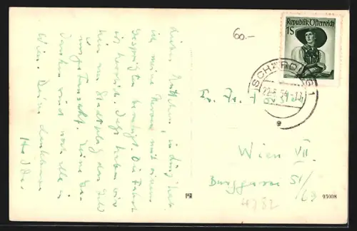 AK Schärding, Partie am Stadtplatz