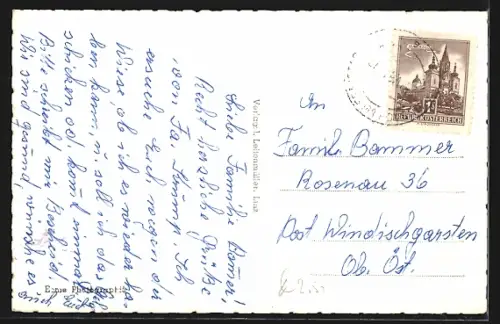 AK Reichenthal, Hauptplatz mit Kirche