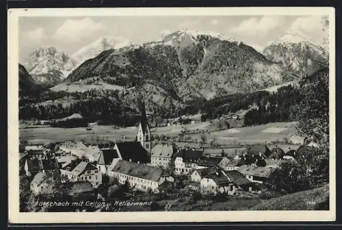 AK Kötschach, Teilansicht mit Cellon und Kellerwand