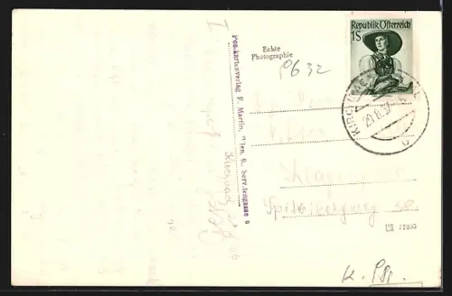 AK Kirchbach i. Gailtal, Teilansicht mit Kirche