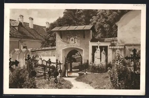 AK Millstatt am See, Friedhofeingang