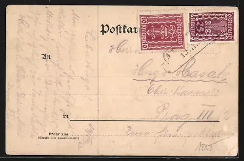 AK Altenmarkt a. d. Triesting, Teilansicht mit Kirche