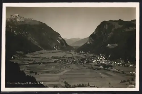 AK Oberdrauburg, Teilansicht mit Hochstadel