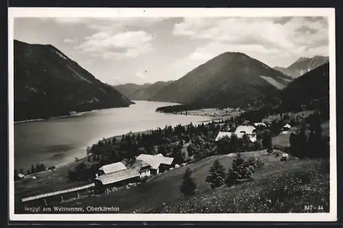 AK Weissensee /Kärnten, Naggl am Weissensee