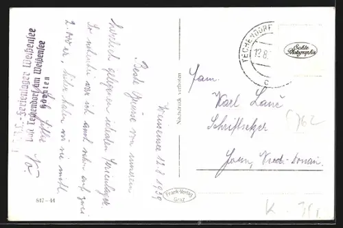 AK Weissensee /Kärnten, Naggl am Weissensee