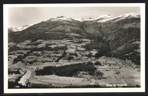 AK Berg im Drautal, Panorama