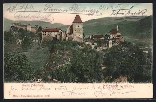 AK Friesach in Kärnten, Ruine Petersberg