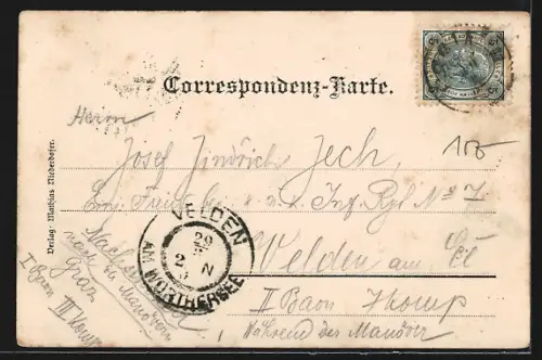 AK Ossiach, Uferpartie mit Kirche