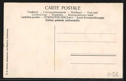 AK Luxembourg, Breitenweg, Fortification construite sous Philippe II.