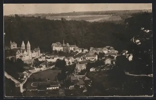 AK Klerf, Ortsansicht von der Abtei aus