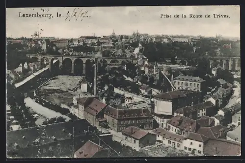 AK Luxembourg, Prise de la Route de Trèves