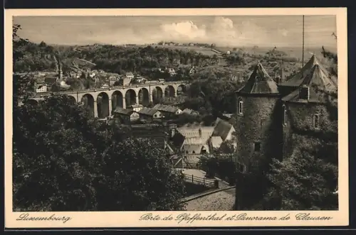 AK Luxembourg, Porte de Pfaffenthal et Panorama de Clausen