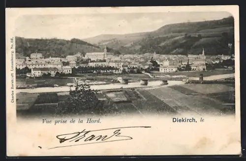 AK Diekirch, Vue prise de la Hard