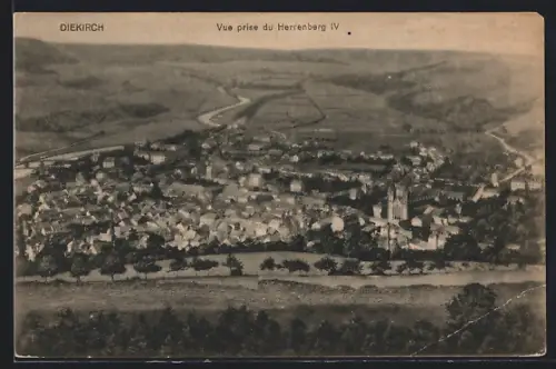 AK Diekirch, Vue prise du Herrenberg