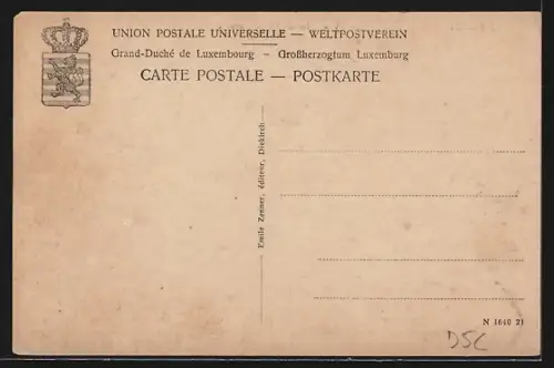AK Diekirch, Vue prise du Herrenberg