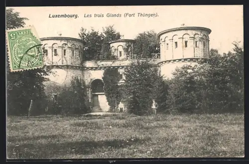 AK Luxembourg, Les trois Glands, Fort Thüngen