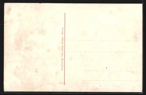 AK Haslach / Wangen, Teilansicht mit Kirche