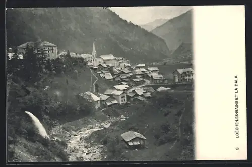 AK Loèche-Les-Bains, Loèche-Les-Bains et la Dala