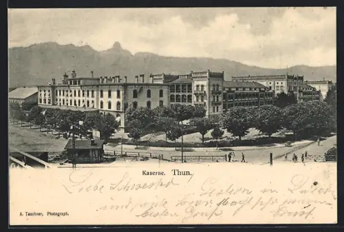 AK Thun, Partie an der Kaserne