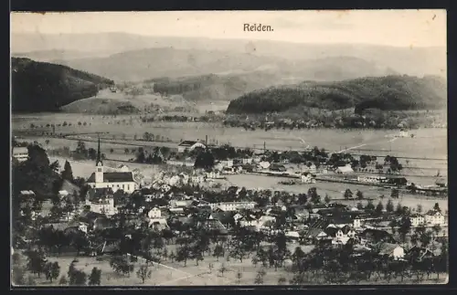 AK Reiden, Ortsansicht aus der Vogelschau