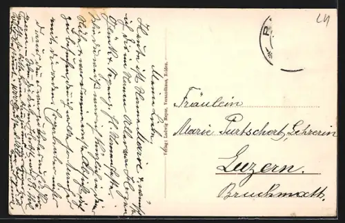 AK Reiden, Ortsansicht aus der Vogelschau