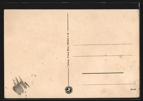 AK Frankfurt-Höchst, Färberei der Farbwerke vorm. Meister Lucius & Brüning