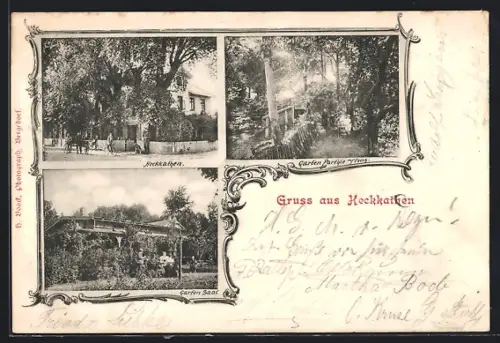 AK Hamburg-Lohbrügge, Hotel & Gasthof Heckkaten