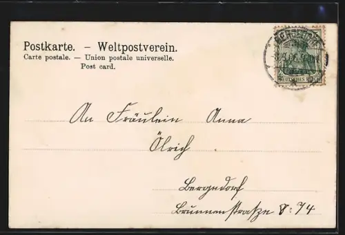 AK Hamburg-Bergedorf, Restaurant und Pensionat Bergedorfer-Höhe, Inh. Steinfath