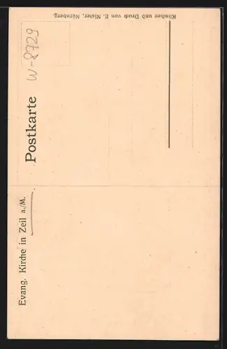 AK Zeil a. M., ev. Kirche