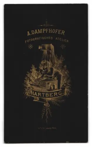 Fotografie A. Dampfhofer, Hartberg, Porträt einer jungen Frau