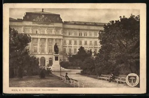 AK Deutscher Schulverein NR 200: Wien, K. k. technische Hochschule