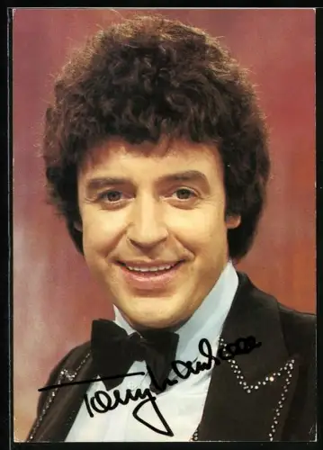 AK Musiker Tony Marshall im Porträt, Autograph