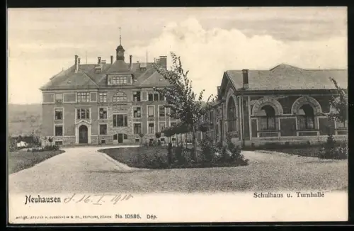 AK Neuhausen, Schulhaus und Turnhalle