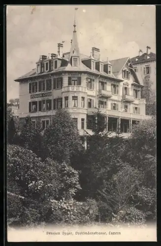AK Luzern, Pension Gyger, Dreilindenstrasse