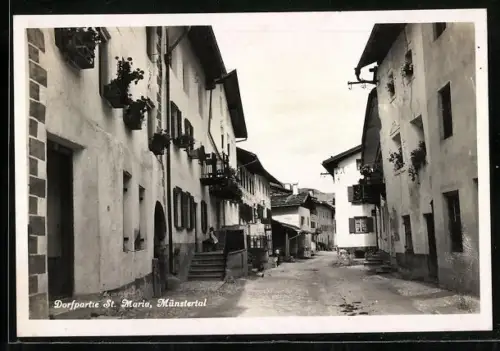 AK St. Maria /Münstertal, Partie im Ort