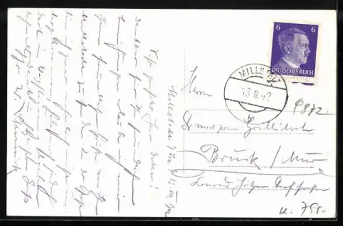 AK Millstatt am See, Sprungturm im Strandbad