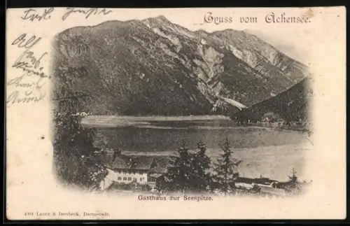AK Achensee, Gasthaus zur Seespitze