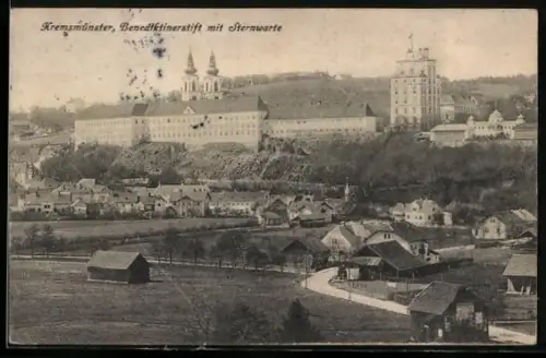 AK Kremsmünster, Benediktinerstift mit Sternwarte