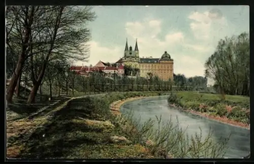 AK Klosterneuburg, Oberherrenstift, Flusspartie