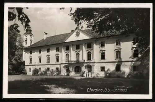 AK Eferding /O. D., Blick zum Schloss