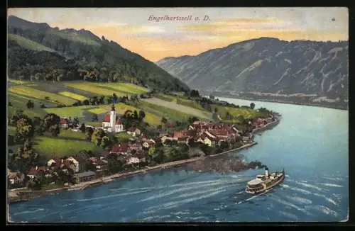 AK Engelhartszell a. D., Panoramaansicht