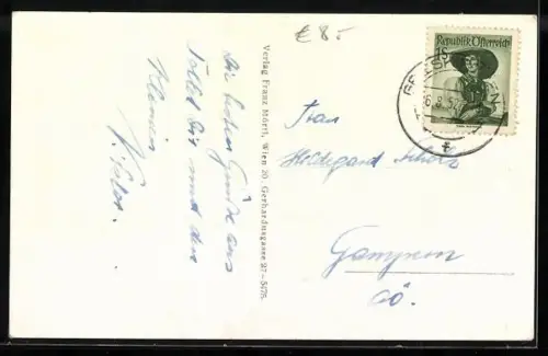 AK Grieskirchen /O.-Oe., Blick zu Schloss Tollet