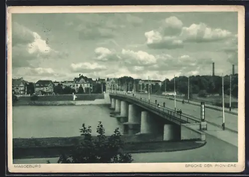 AK Magdeburg, Brücke der Pioniere