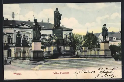 AK Worms, Luther-Denkmal